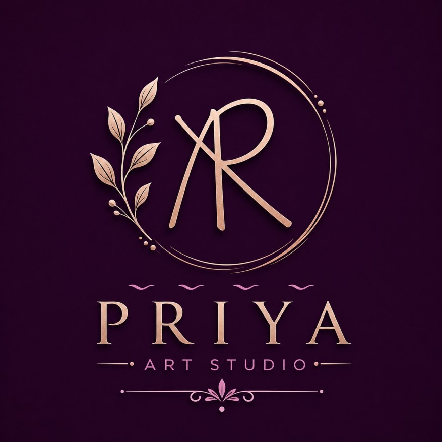 Priya Art Studio Emblem
