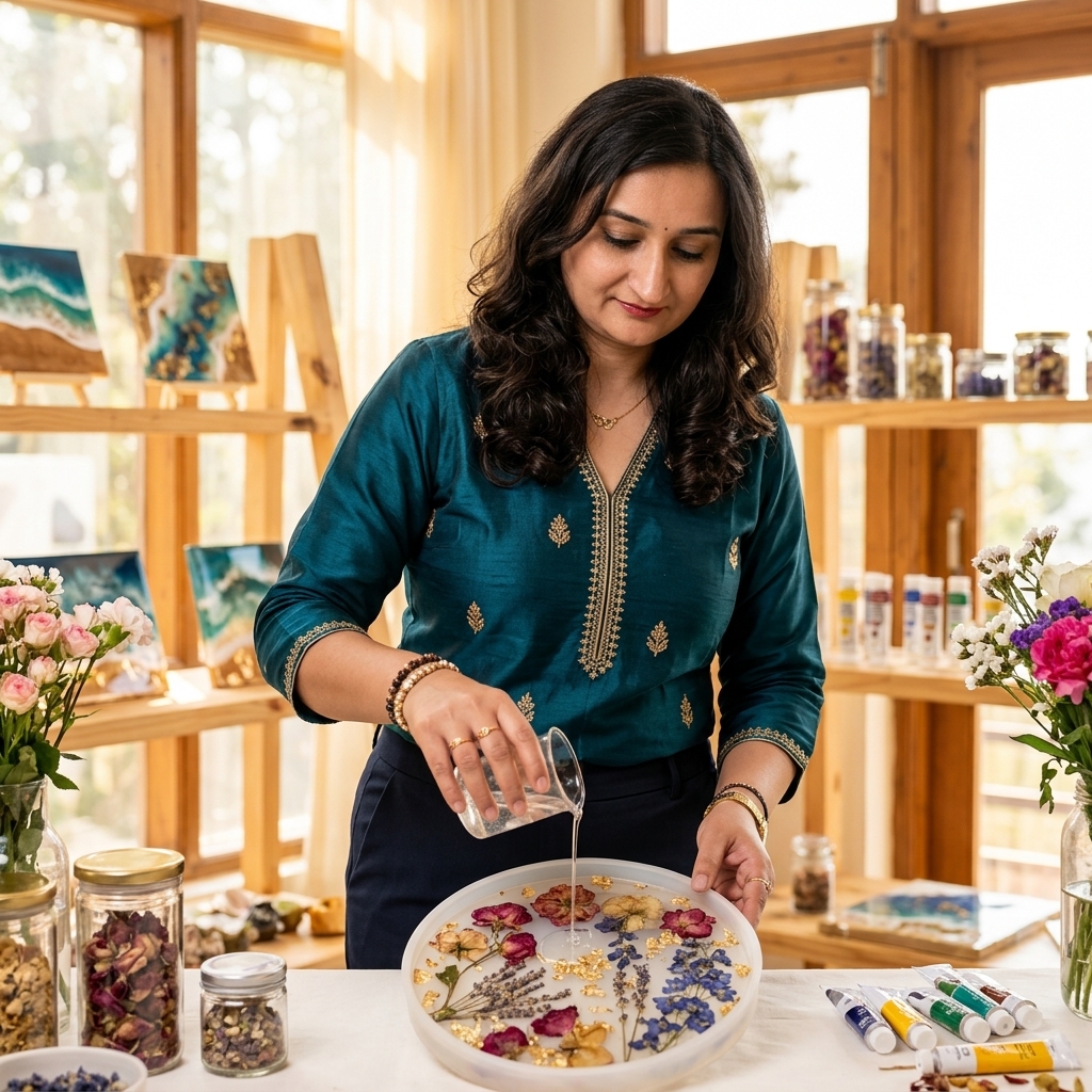 Priya Ahalawat - Senior Resin Artist in Rohtak